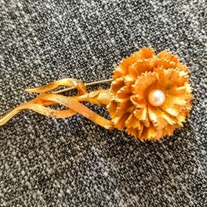 Vintage/Antique Boucher Carnation Brooch